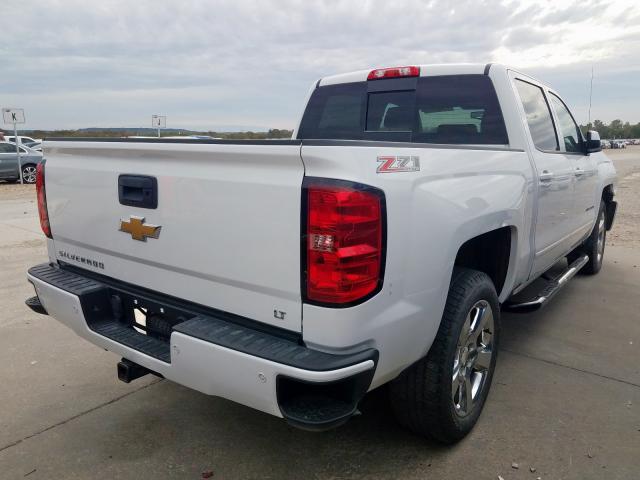 3GCUKREC7HG195234 - 2017 CHEVROLET SILVERADO WHITE photo 4