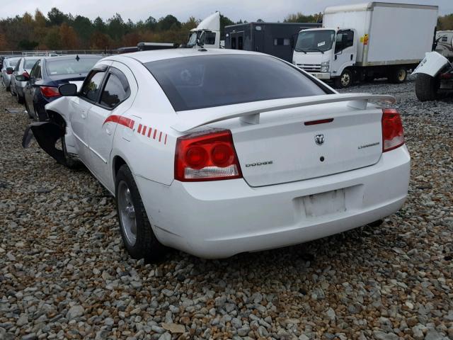 2B3CA9CV9AH268341 - 2010 DODGE CHARGER RA WHITE photo 3