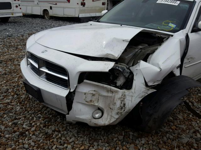 2B3CA9CV9AH268341 - 2010 DODGE CHARGER RA WHITE photo 9