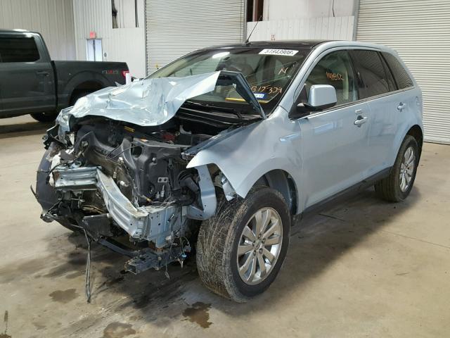 2FMDK39C68BB15329 - 2008 FORD EDGE LIMIT BLUE photo 2