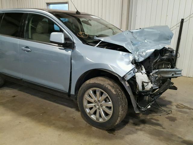 2FMDK39C68BB15329 - 2008 FORD EDGE LIMIT BLUE photo 9