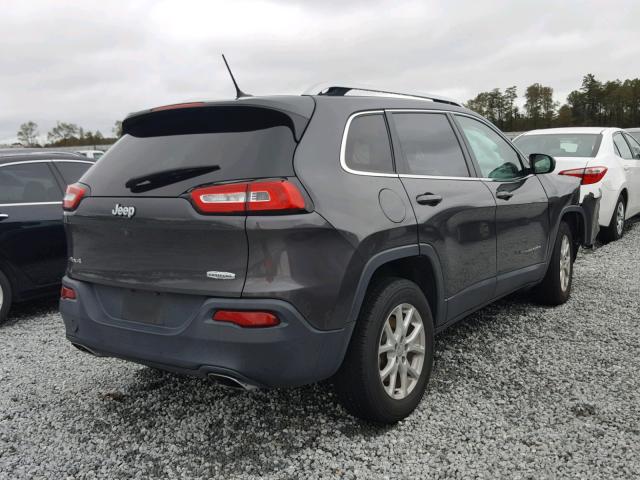 1C4PJMCS5FW606335 - 2015 JEEP CHEROKEE L GRAY photo 4