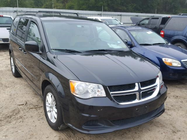 2C4RDGCG3ER245465 - 2014 DODGE GRAND CARA BLACK photo 1