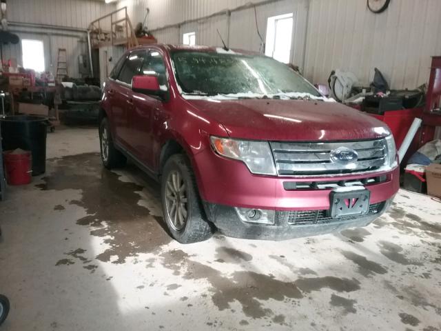 2FMDK48C77BA71363 - 2007 FORD EDGE SEL BURGUNDY photo 1