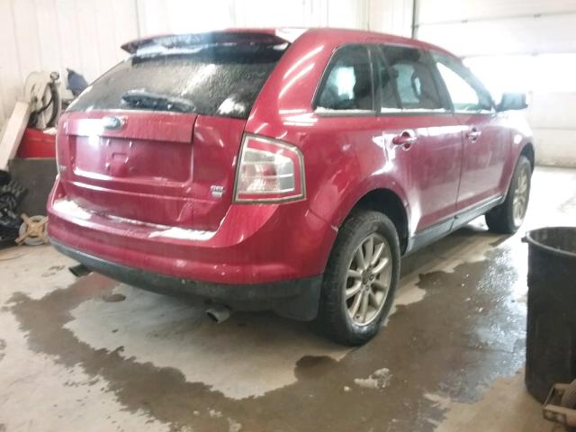 2FMDK48C77BA71363 - 2007 FORD EDGE SEL BURGUNDY photo 4