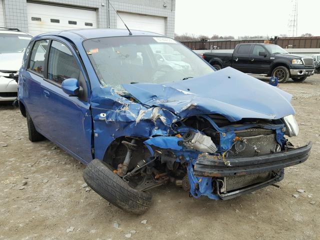KL1TD66688B194929 - 2008 CHEVROLET AVEO BASE ლურჯი ფოტო 1