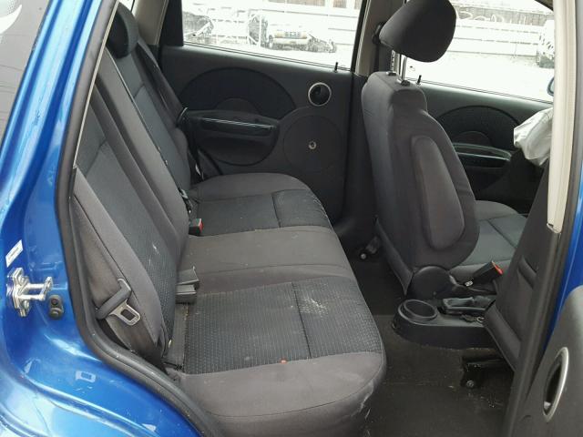 KL1TD66688B194929 - 2008 CHEVROLET AVEO BASE ლურჯი ფოტო 6