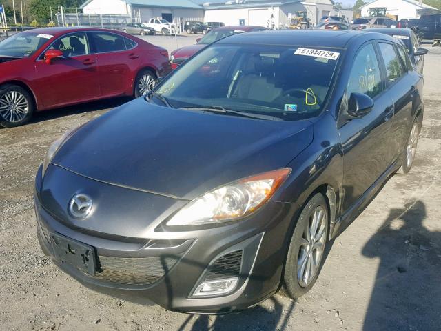 JM1BL1H68A1150898 - 2010 MAZDA 3 S GRAY photo 2