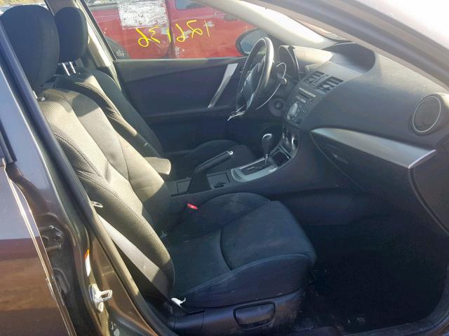 JM1BL1H68A1150898 - 2010 MAZDA 3 S GRAY photo 5