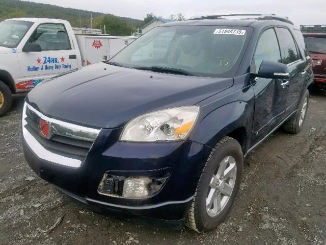 5GZER23798J112526 - 2008 SATURN OUTLOOK XR ლურჯი ფოტო 2