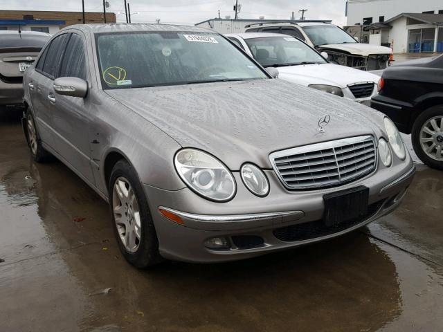 WDBUF56J66A979344 - 2006 MERCEDES-BENZ E 350 GRAY photo 1