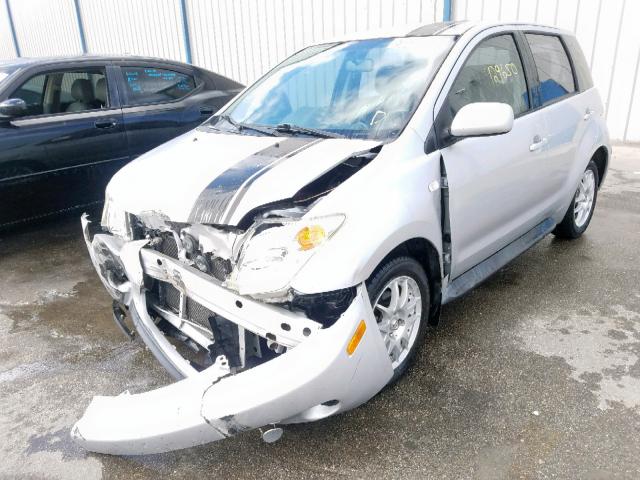 JTKKT624140073296 - 2004 TOYOTA SCION XA SILVER photo 2