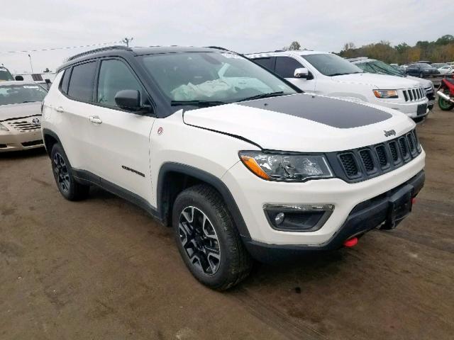 3C4NJDDB9KT671159 - 2019 JEEP COMPASS TR WHITE photo 2