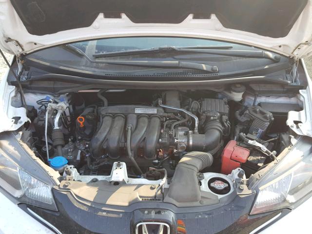 3HGGK5H87FM710083 - 2015 HONDA FIT EX WHITE photo 7