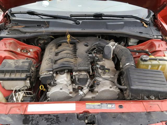 2D4FV47V26H391504 - 2006 DODGE MAGNUM SXT RED photo 7