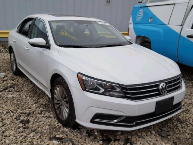 1VWBT7A3XHC036996 - 2017 VOLKSWAGEN PASSAT SE WHITE photo 1