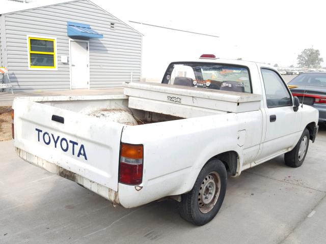 4TARN81A9RZ230851 - 1994 TOYOTA PICKUP 1/2 WHITE photo 4