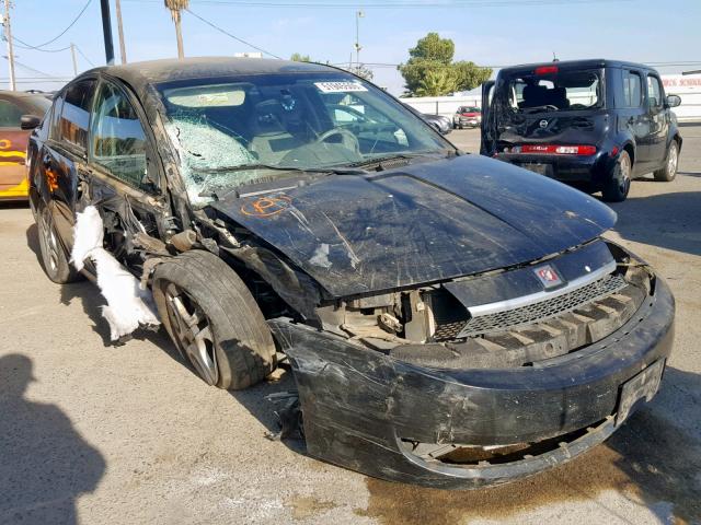 1G8AL52F13Z131698 - 2003 SATURN ION LEVEL BLACK photo 1