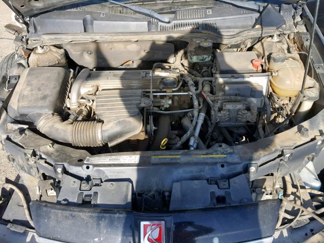 1G8AL52F13Z131698 - 2003 SATURN ION LEVEL BLACK photo 7