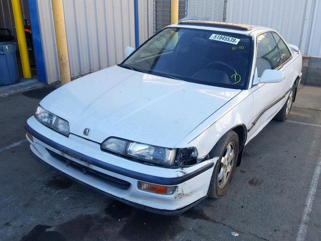 JH4DA9360NS017037 - 1992 ACURA INTEGRA GS WHITE photo 2