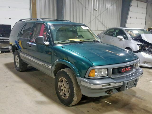 1GKDT13WXT2575444 - 1996 GMC JIMMY GREEN photo 1