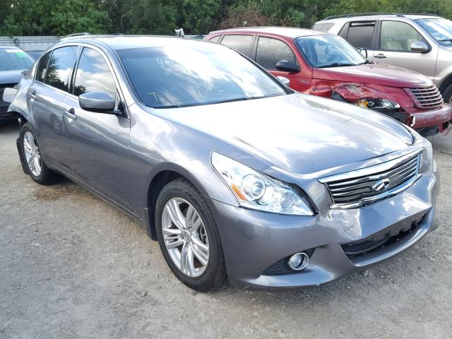 JN1CV6AP2AM406078 - 2010 INFINITI G37 BASE GRAY photo 1