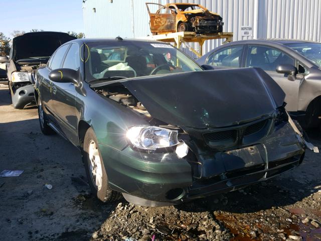 1G2NF52F53C228571 - 2003 PONTIAC GRAND AM S GREEN photo 1