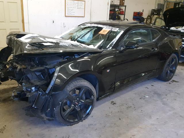 1G1FH1R70G0138102 - 2016 CHEVROLET CAMARO SS BLACK photo 2