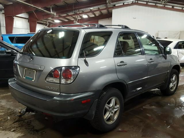 JTJHF10U120237591 - 2002 LEXUS RX 300 GRAY photo 4