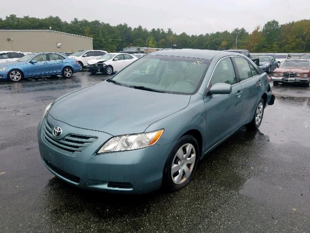 4T4BE46K39R134969 - 2009 TOYOTA CAMRY BASE TEAL photo 2