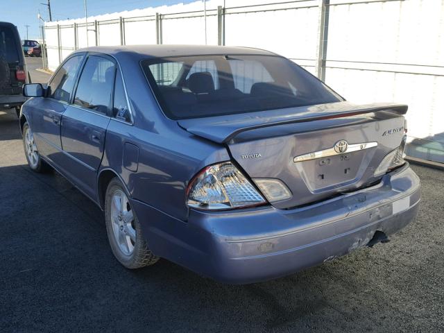 4T1BF28B0YU015297 - 2000 TOYOTA AVALON XL BLUE photo 3