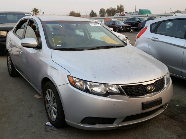 KNAFU4A23D5735020 - 2013 KIA FORTE EX SILVER photo 1