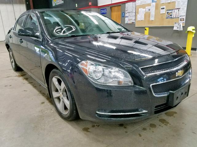 1G1ZC5E19BF210523 - 2011 CHEVROLET MALIBU 1LT BLACK photo 1