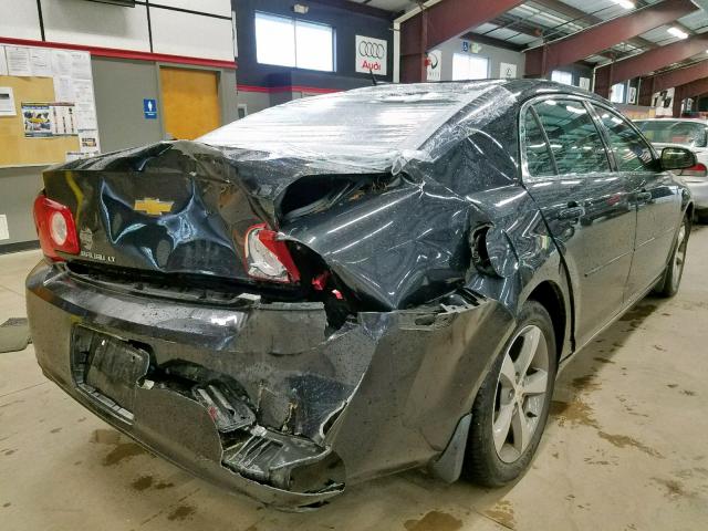 1G1ZC5E19BF210523 - 2011 CHEVROLET MALIBU 1LT BLACK photo 4