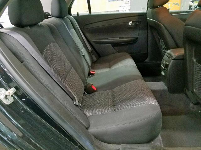 1G1ZC5E19BF210523 - 2011 CHEVROLET MALIBU 1LT BLACK photo 6