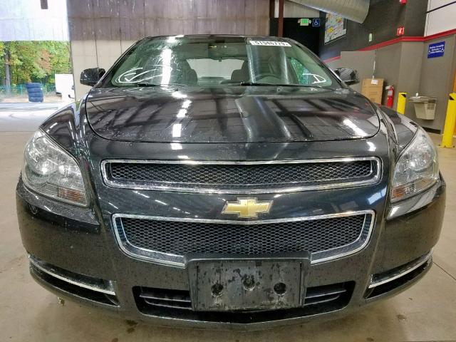 1G1ZC5E19BF210523 - 2011 CHEVROLET MALIBU 1LT BLACK photo 9
