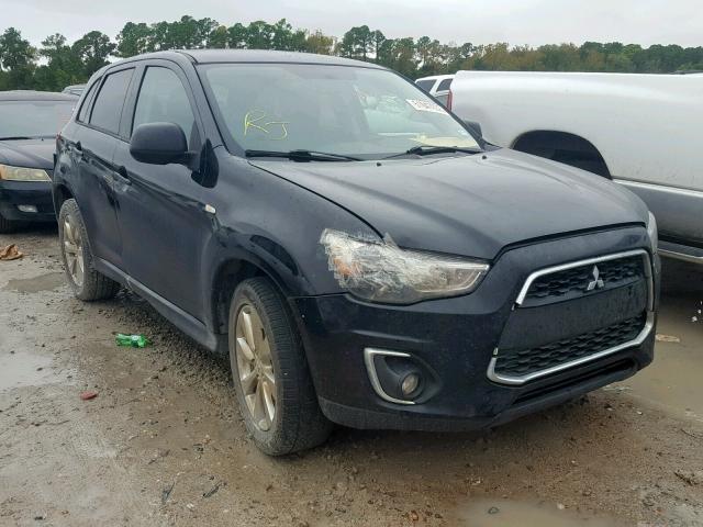 4A4AP3AW8FE035233 - 2015 MITSUBISHI OUTLANDER BLACK photo 1