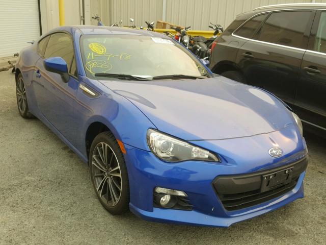 JF1ZCAC10G9602157 - 2016 SUBARU BRZ 2.0 LI BLUE photo 1