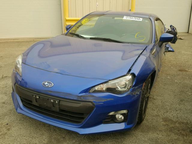 JF1ZCAC10G9602157 - 2016 SUBARU BRZ 2.0 LI BLUE photo 2