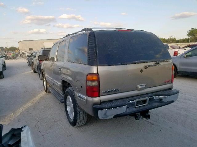 1GKEK13Z52J282007 - 2002 GMC YUKON BEIGE photo 3