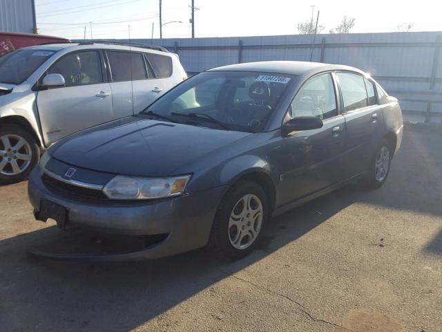 1G8AZ52F04Z154213 - 2004 SATURN ION LEVEL GRAY photo 2