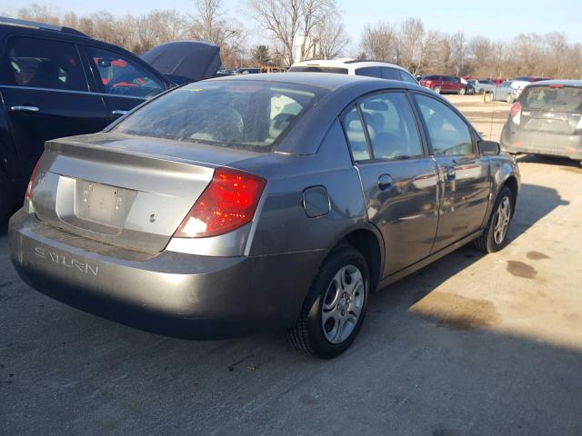 1G8AZ52F04Z154213 - 2004 SATURN ION LEVEL GRAY photo 4