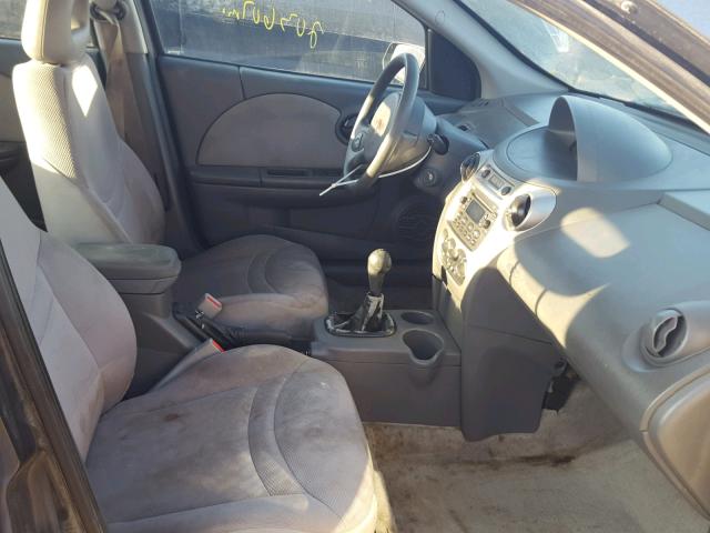 1G8AZ52F04Z154213 - 2004 SATURN ION LEVEL GRAY photo 5