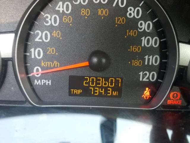 1G8AZ52F04Z154213 - 2004 SATURN ION LEVEL GRAY photo 8