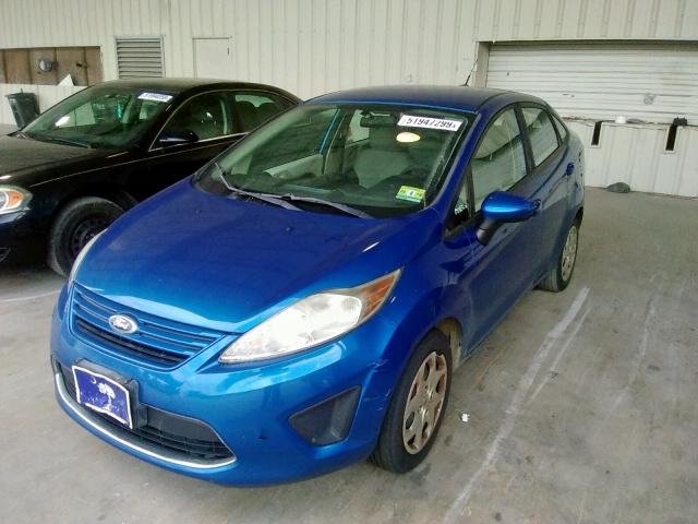 3FADP4AJ0BM150742 - 2011 FORD FIESTA S BLUE photo 2