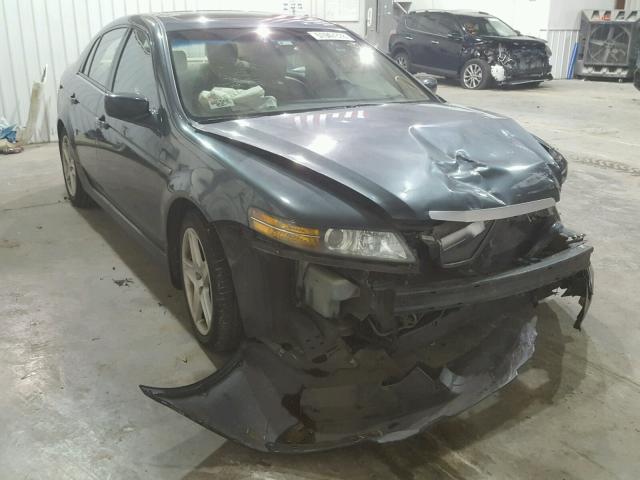 19UUA66234A010713 - 2004 ACURA TL GREEN photo 1