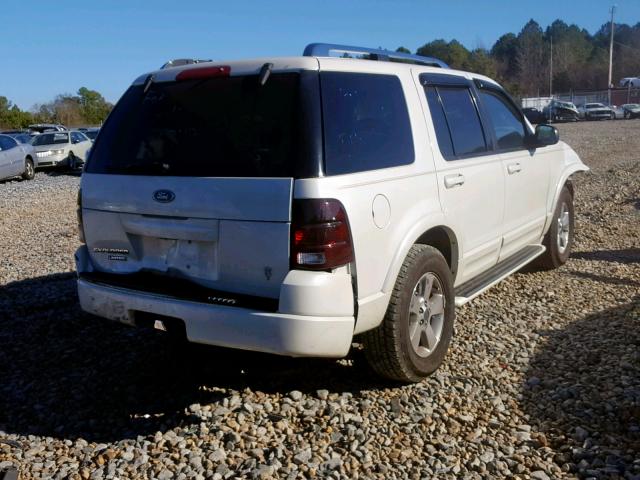 1FMZU65WX3ZB09802 - 2003 FORD EXPLORER L WHITE photo 4