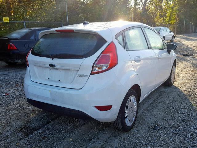 3FADP4TJ2GM169815 - 2016 FORD FIESTA S WHITE photo 4