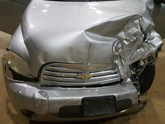 3GNDA13D88S555356 - 2008 CHEVROLET HHR LS Plata foto 7
