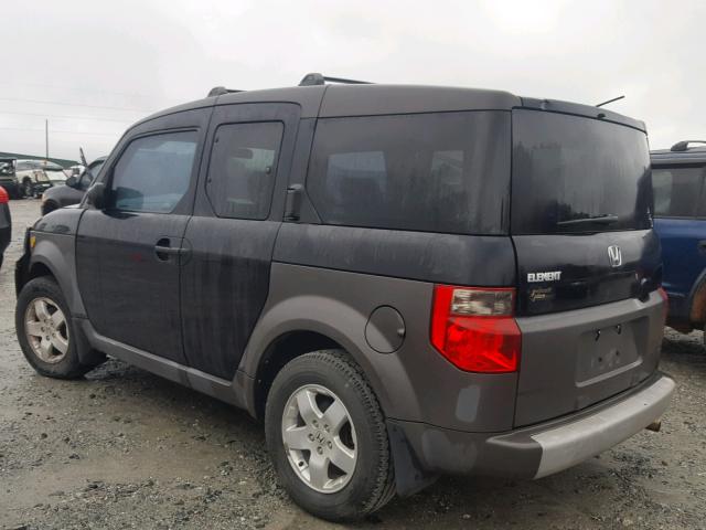 5J6YH18603L021289 - 2003 HONDA ELEMENT EX BLACK photo 3